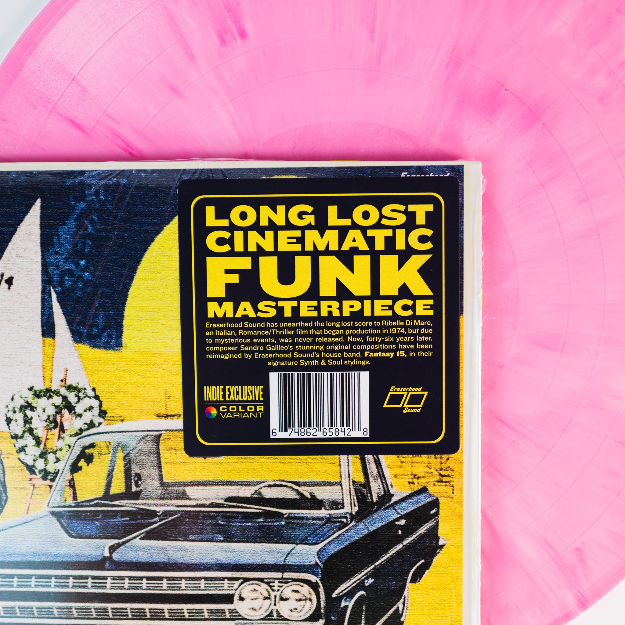 Eraserhood Sound Ribelle Di Mare vinyle LP rose bubblegum