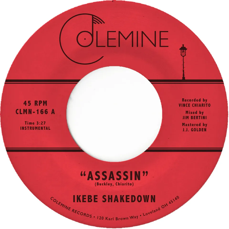 Ikebe Shakedown Assassin 45 tours vinyle noir soul