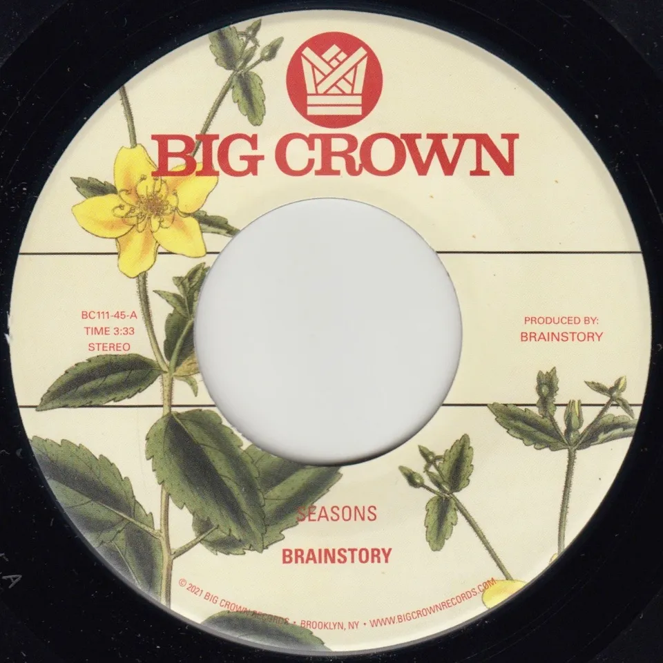 Brainstory Seasons 45 tours vinyle california soul