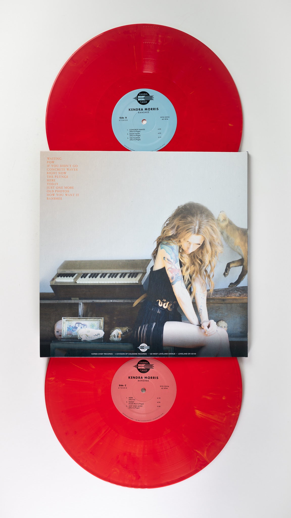 Kendra Morris Banshee double vinyle LP orange soul psyché