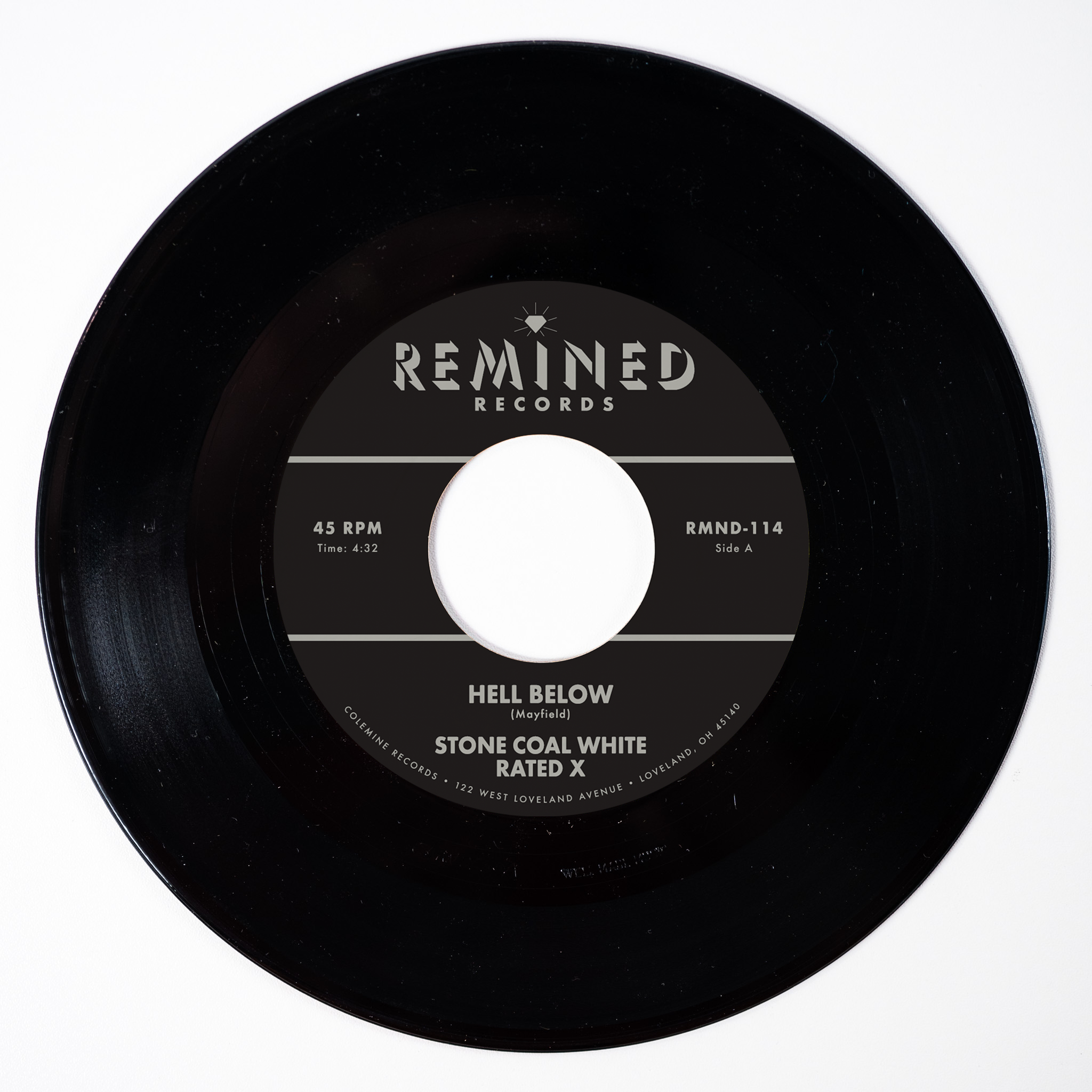 Stone Coal White Hell Below 45 tours vinyle rouge funk soul