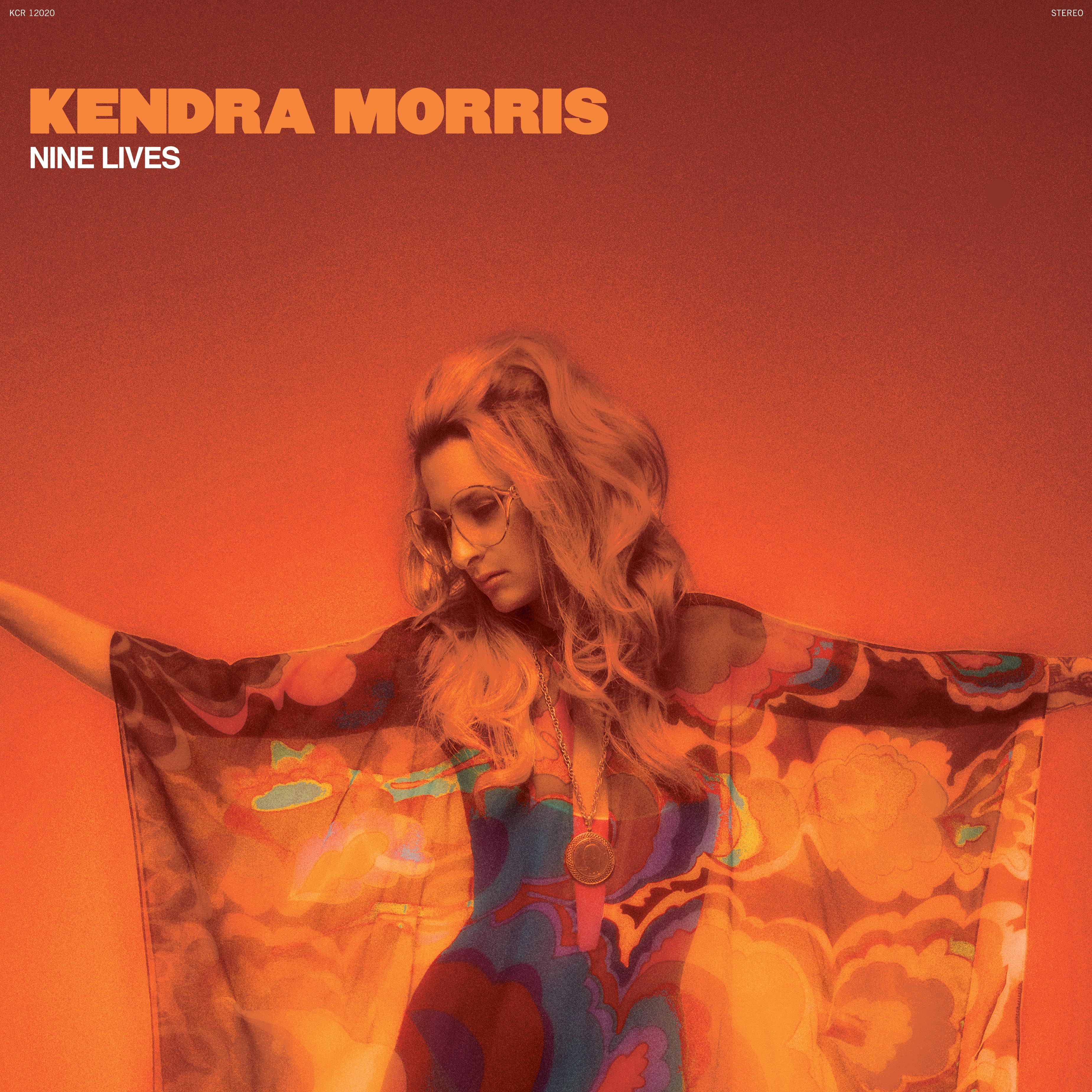 Karma Chief Kendra Morris Nine Lives LP vinyle orange