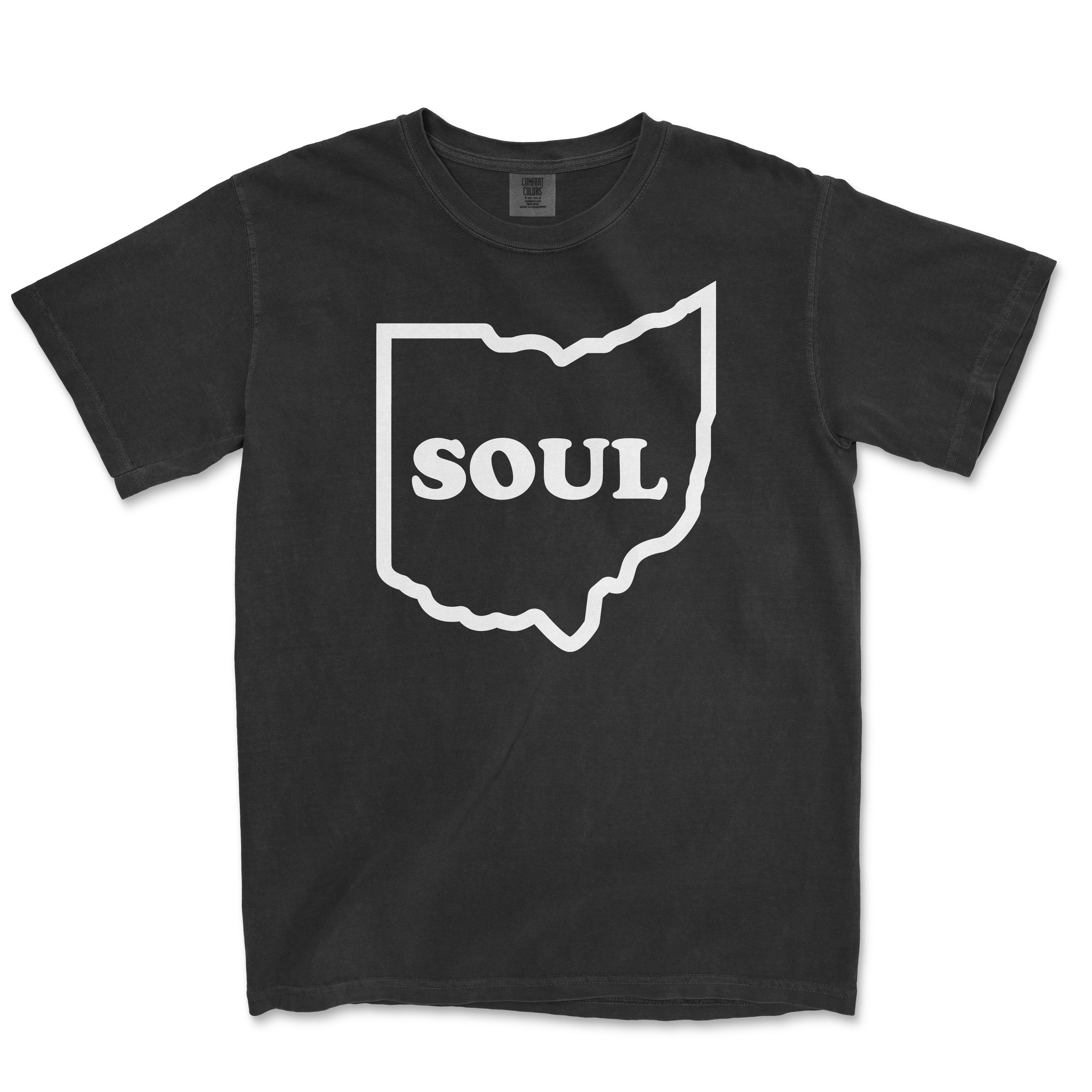 Ohio Soul Shirt t-shirt noir coton taille XL