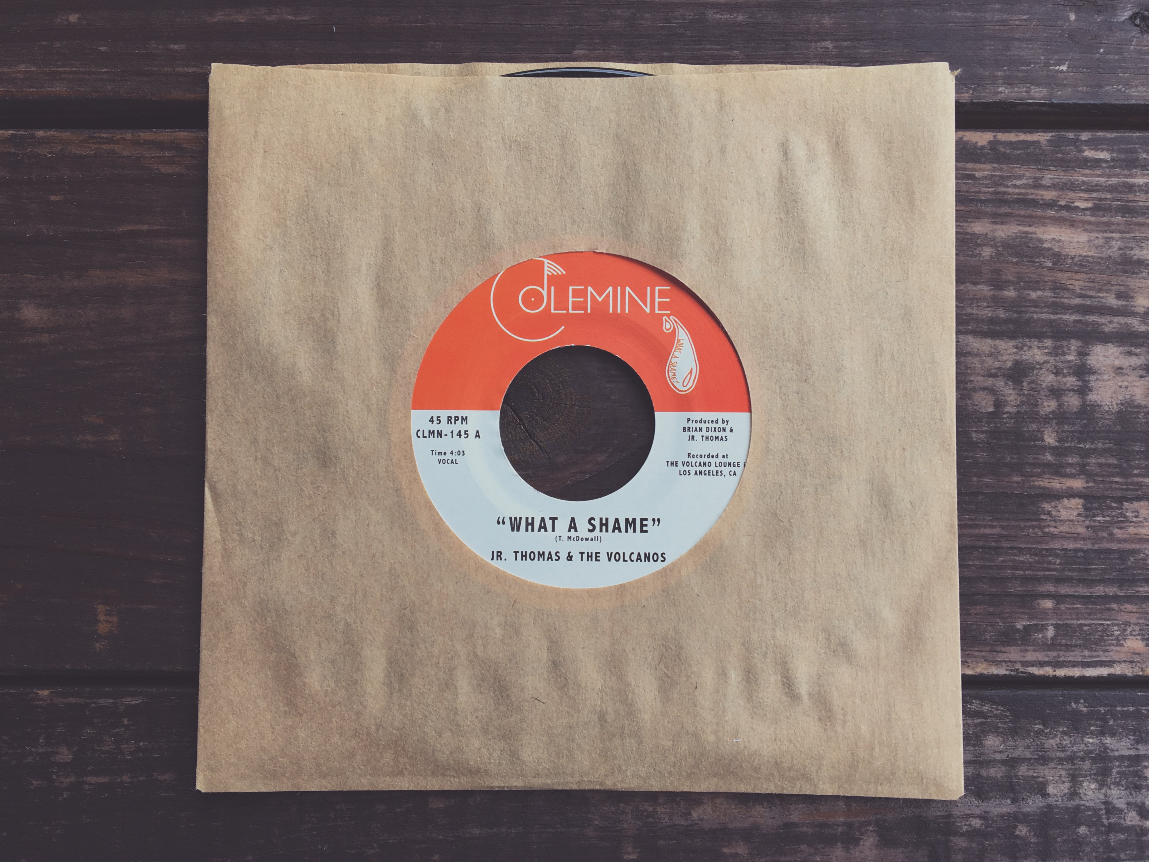 Jr. Thomas What A Shame vinyle 45T 7 pouces reggae