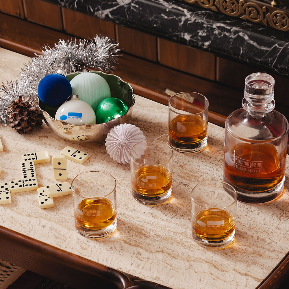 Blue Note Finest coffret carafe whisky 5 pièces verre