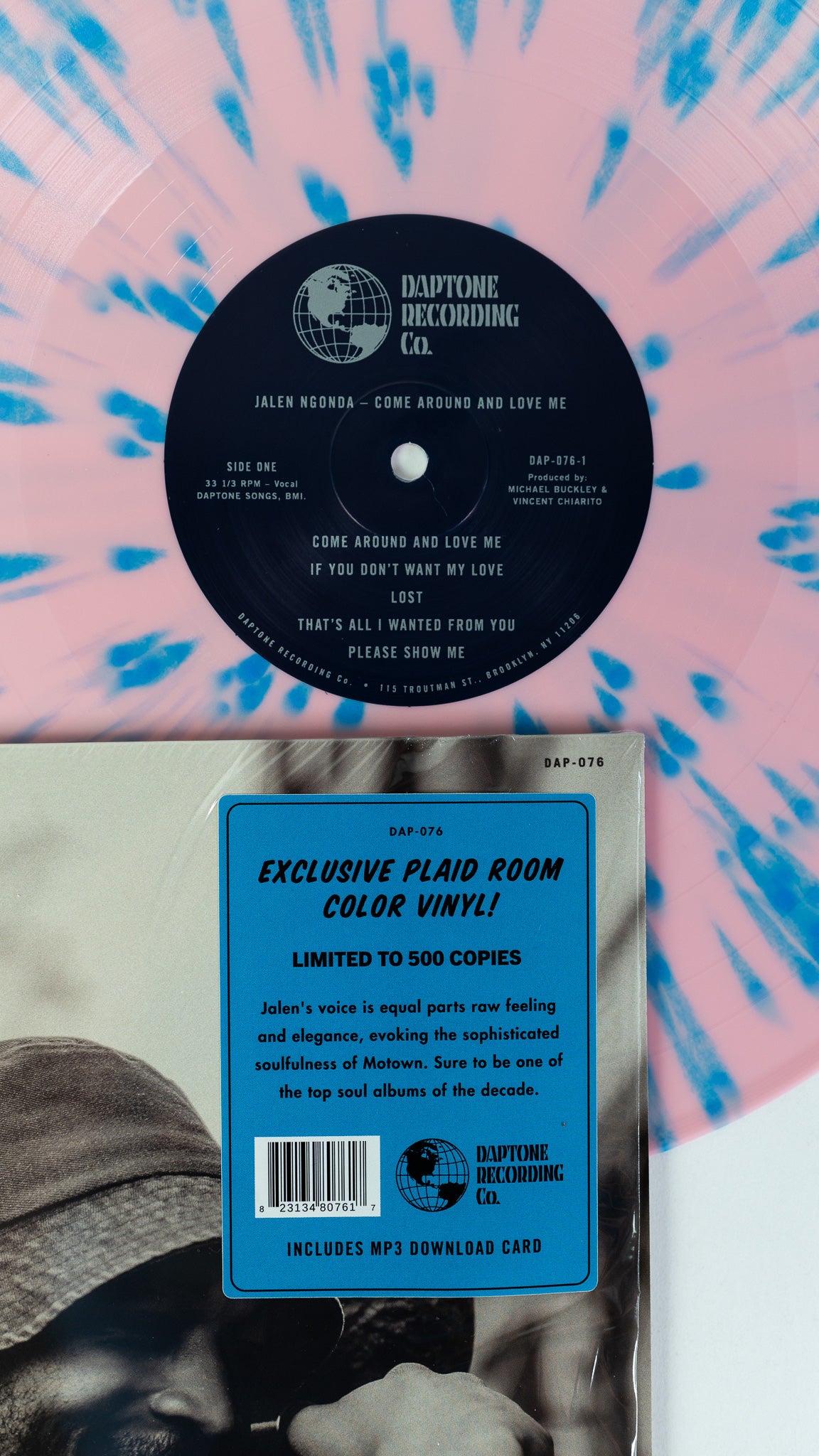 Jalen Ngonda Come Around and Love Me vinyle LP splatter