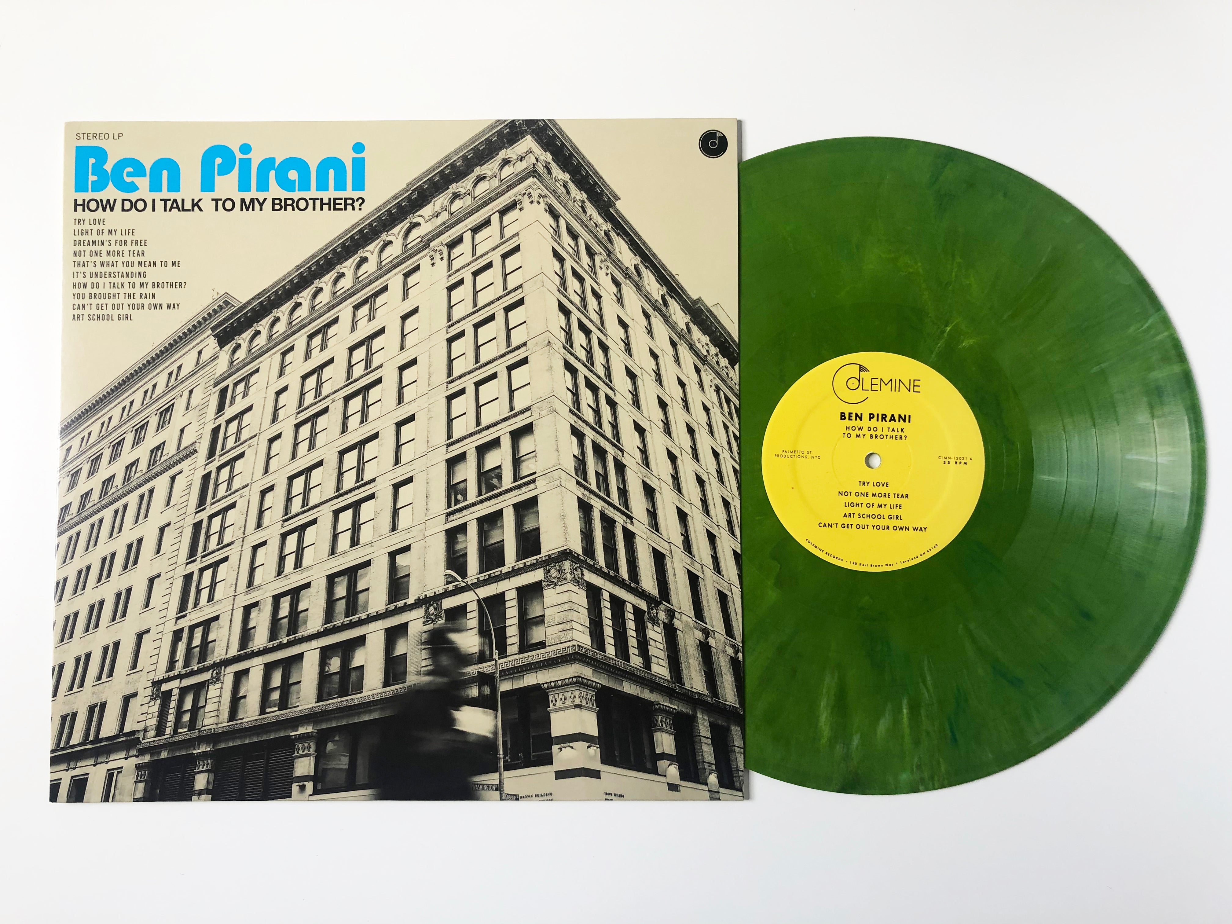 Ben Pirani How Do I Talk To My Brother vinyle LP couleur