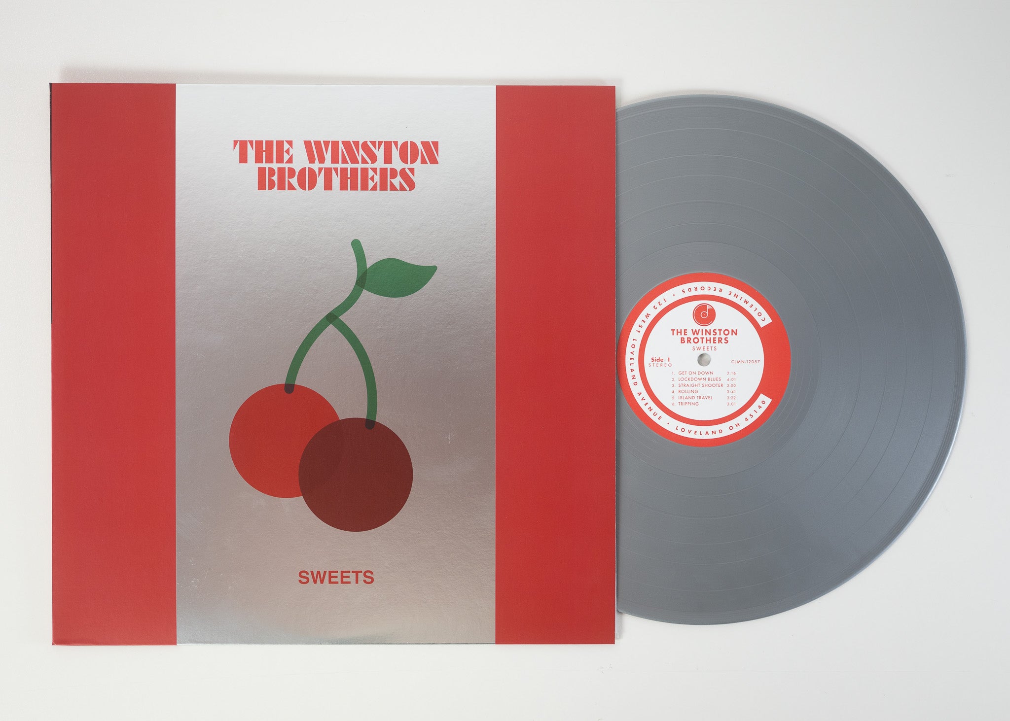 Winston Brothers Sweets LP vinyle vert splatter funk limité