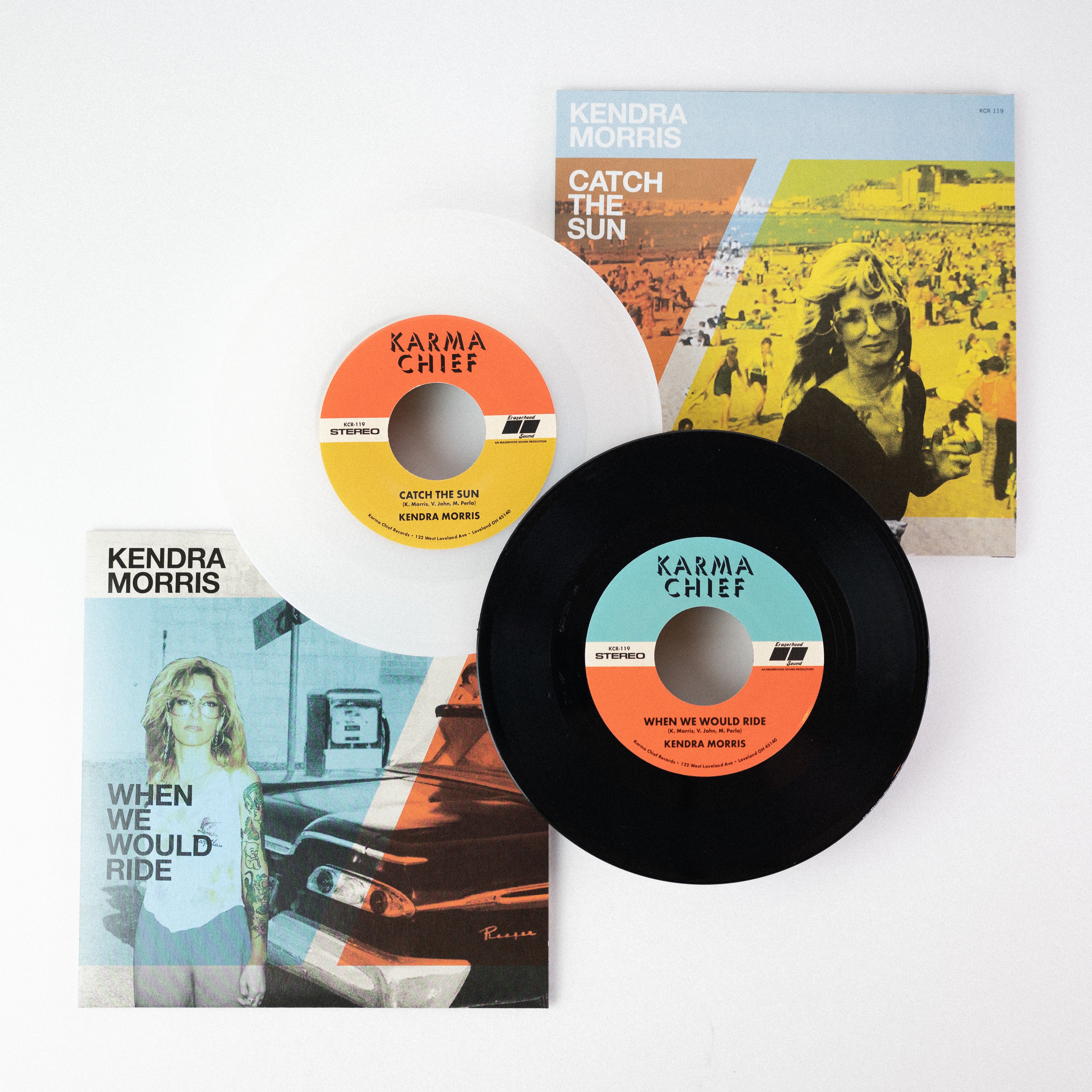 Kendra Morris When We Would Ride 45 tours vinyle transparent
