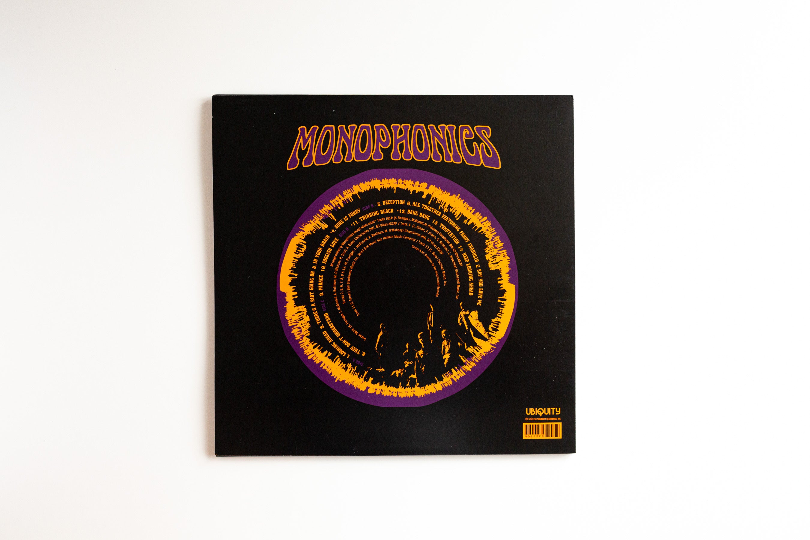 Monophonics In Your Brain vinyle 2xLP noir psych soul funk