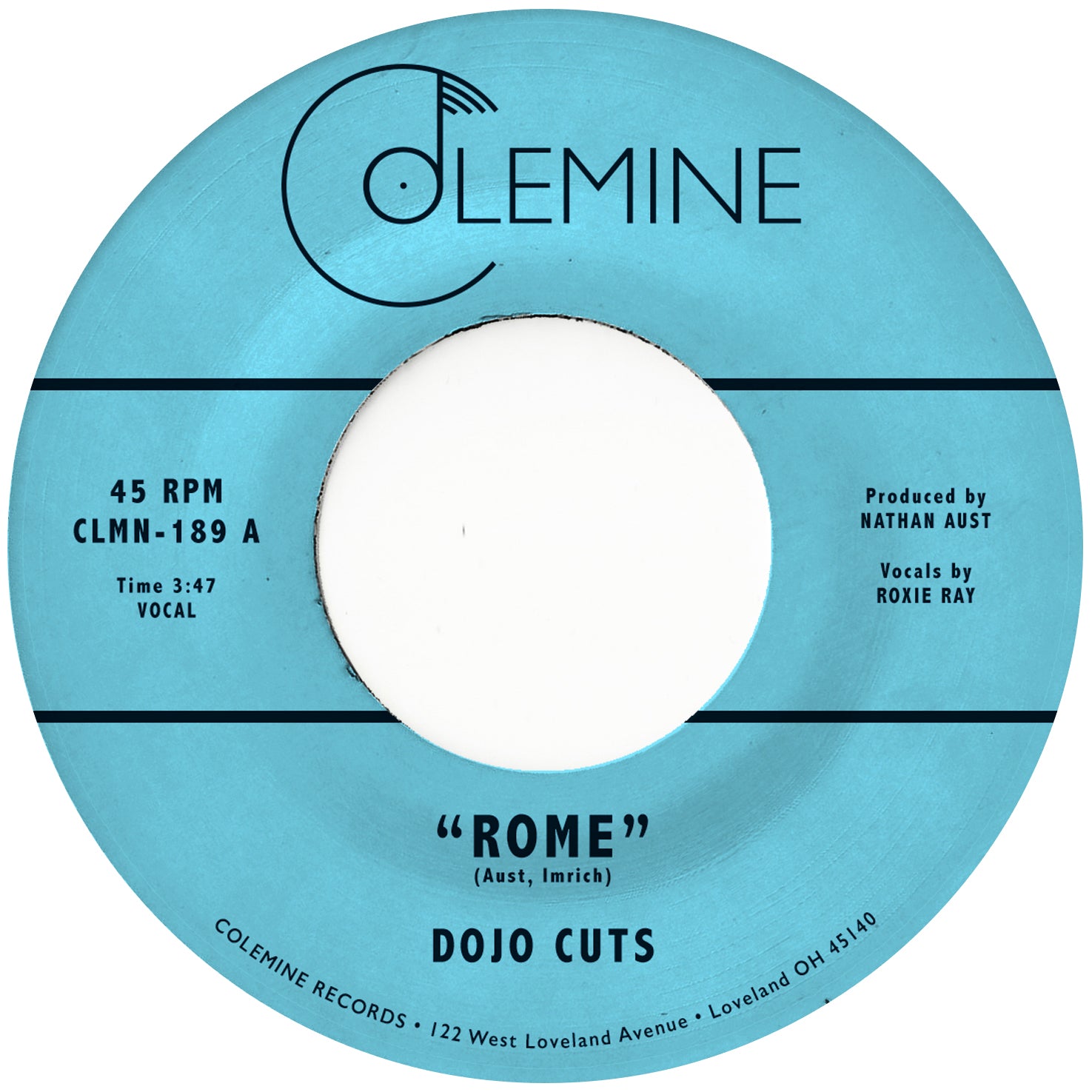 Dojo Cuts Rome vinyle 7" gold sweet soul CLMN-189
