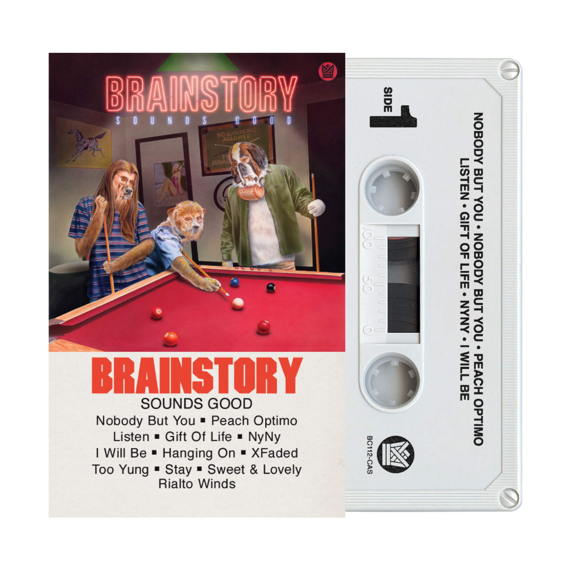 Brainstory Sounds Good vinyle pêche LP funk soul
