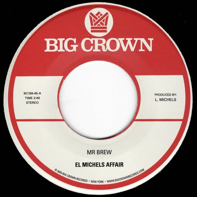 El Michels Affair Mr. Brew / Kodak disque vinyle 45T