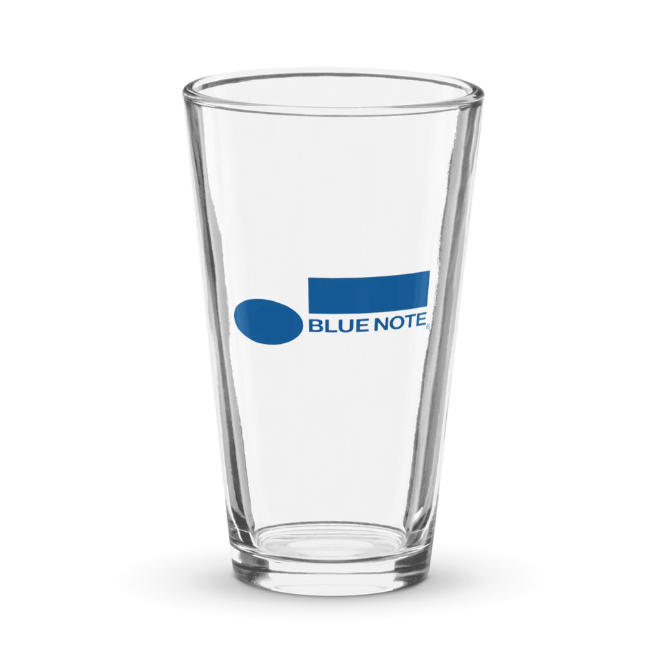 Blue Note Logo Pint Glass verre pinte bleu 47 cl