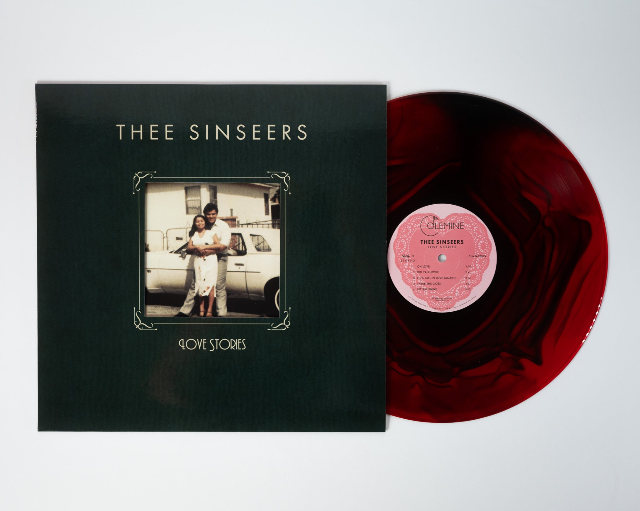 Thee Sinseers Love Stories vinyle LP sweet soul jaune