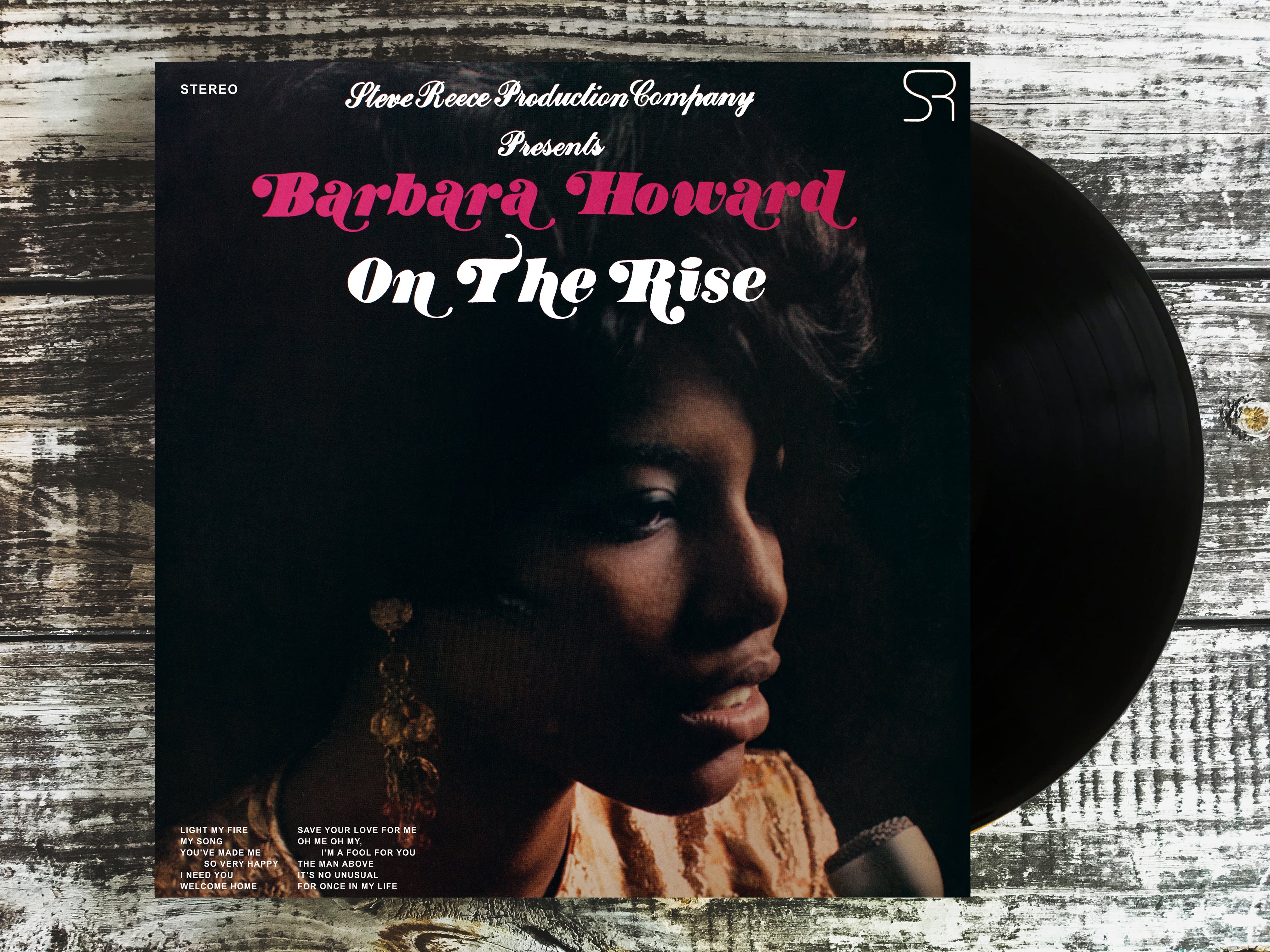 Barbara Howard On The Rise LP vinyle noir 33 tours