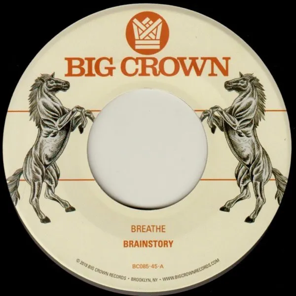 Brainstory Breathe / Sorry 45 tours vinyle 7" soul funk
