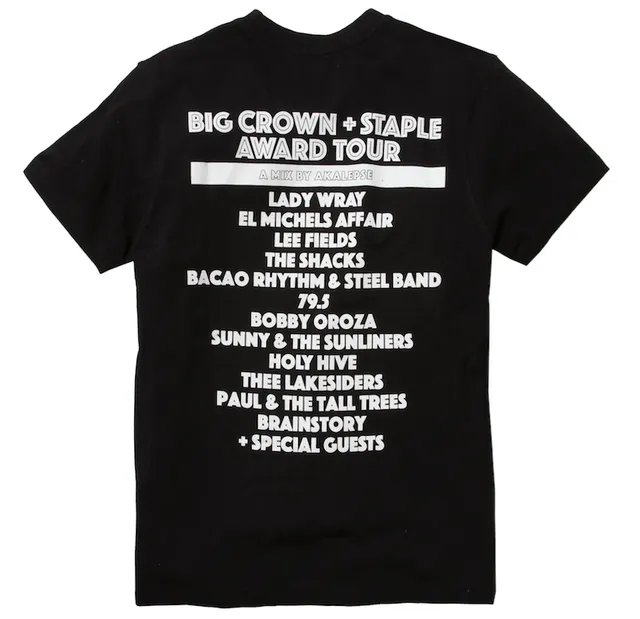 Big Crown / Staple Danny Akalepse t-shirt Award Tour noir