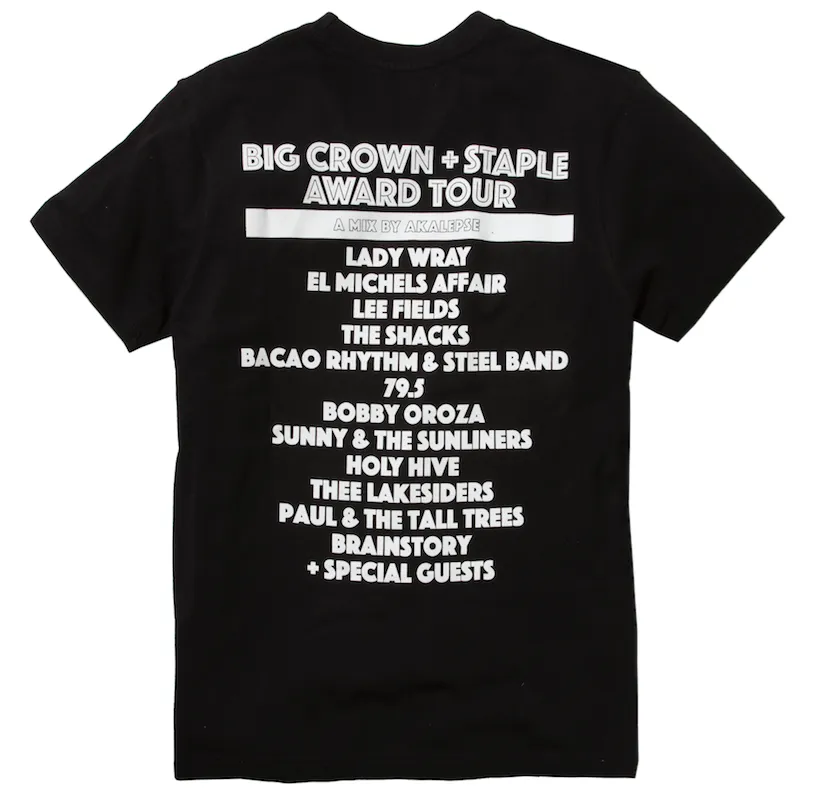 Big Crown / Staple Danny Akalepse t-shirt Award Tour noir