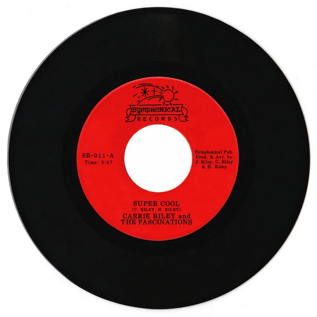 Carrie Riley Super Cool vinyle 45 tours 7 pouces
