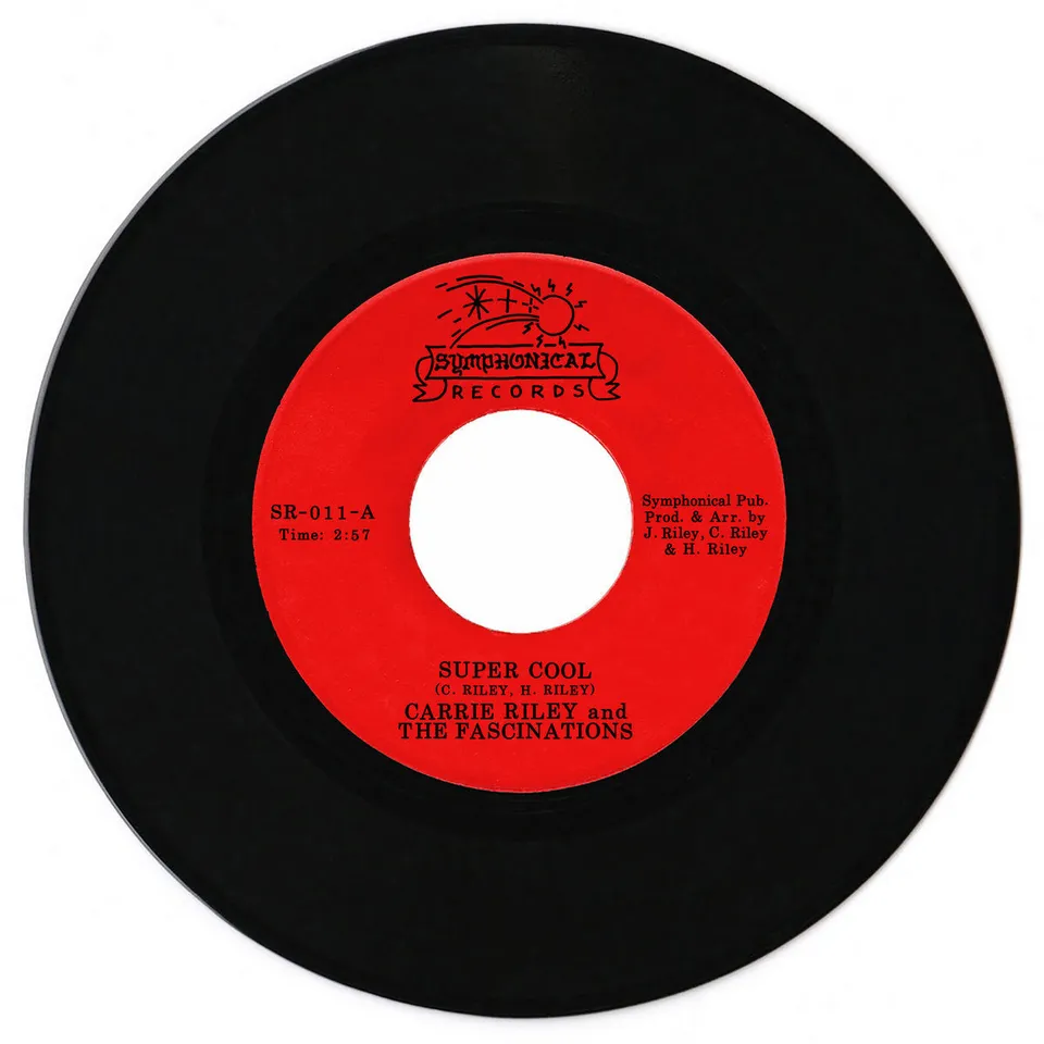 Carrie Riley Super Cool vinyle 45 tours 7 pouces