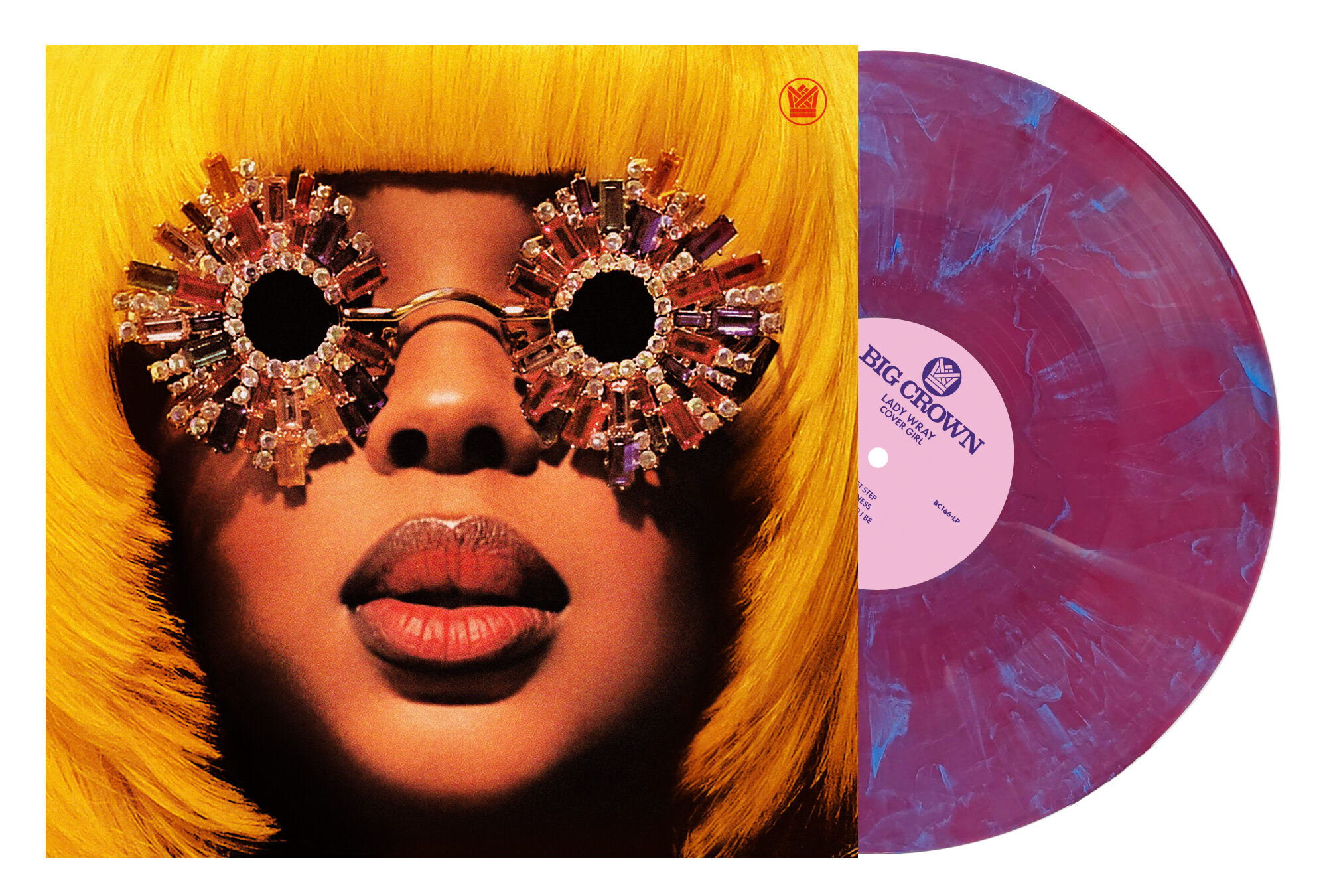 Big Crown Lady Wray Cover Girl vinyle violet smoke