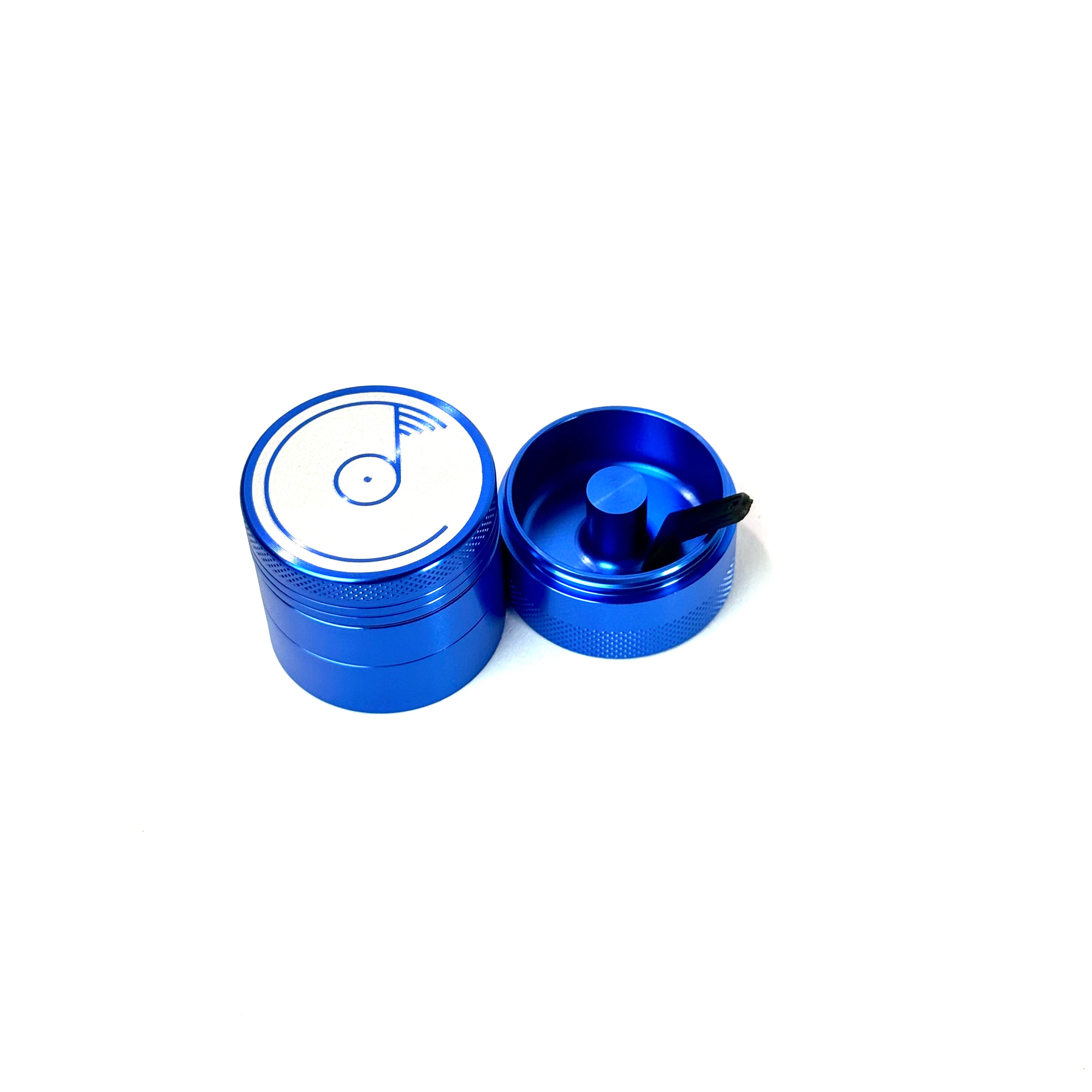 Colemine Hybrid adaptateur 45 tours grinder bleu vinyle