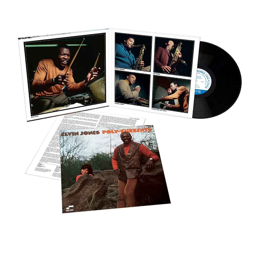 Elvin Jones Poly-Currents LP vinyle Tone Poet 180g