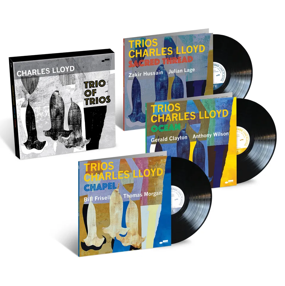 Blue Note Charles Lloyd Trio of Trios Coffret 3 vinyles sax