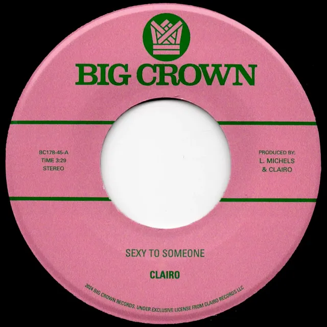 Clairo Sexy To Someone 45 tours 7 pouces Nomad