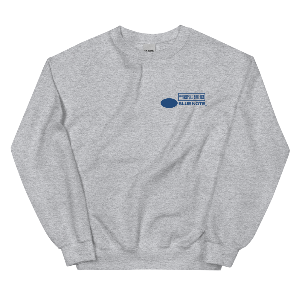 Blue Note Merch Finest Logo Sweat col rond noir coton