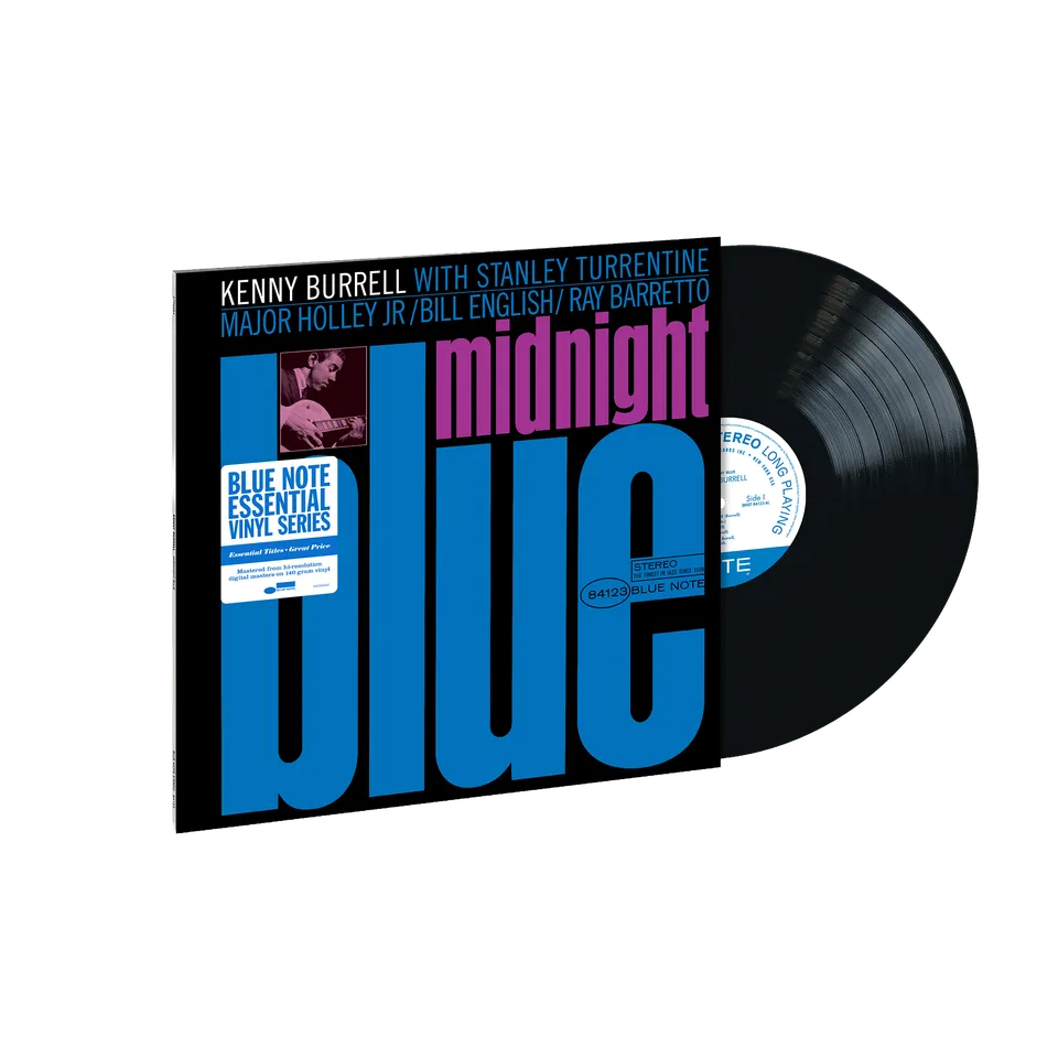 Blue Note Kenny Burrell Midnight Blue vinyle 140g