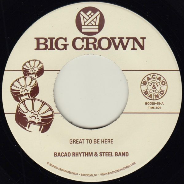 Bacao Great To Be Here vinyle 7" funk