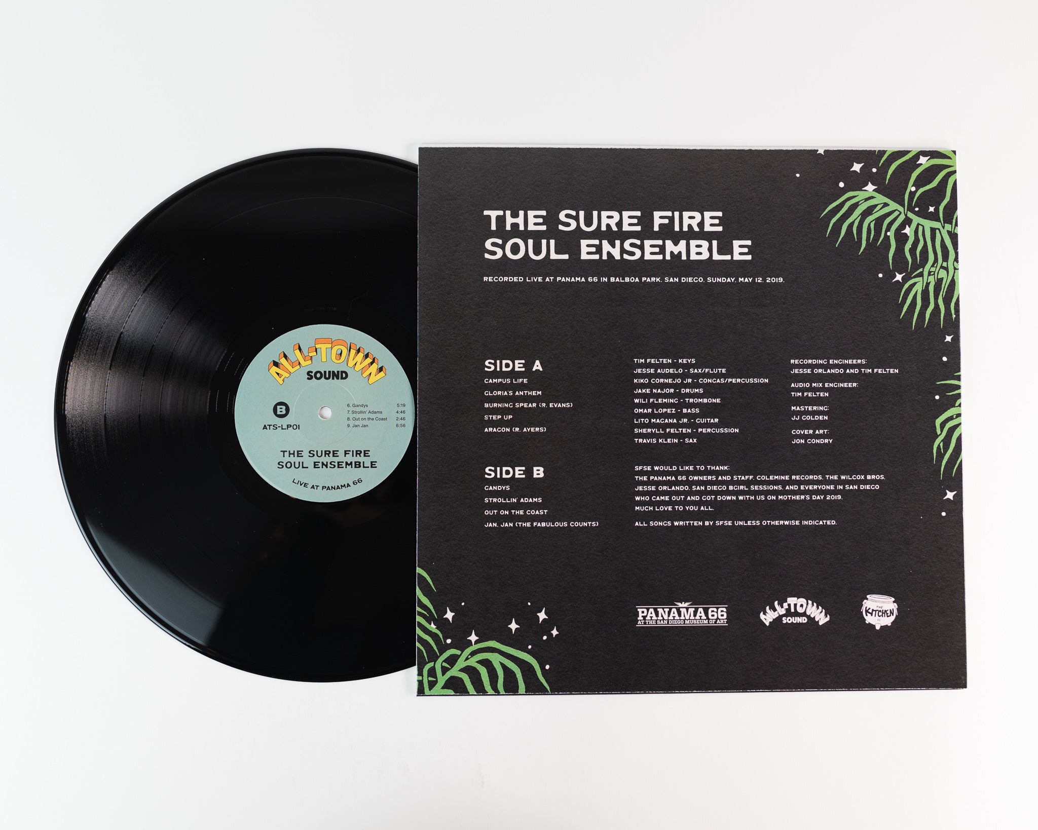 The Sure Fire Soul Ensemble – Live at Panama 66 LP orange