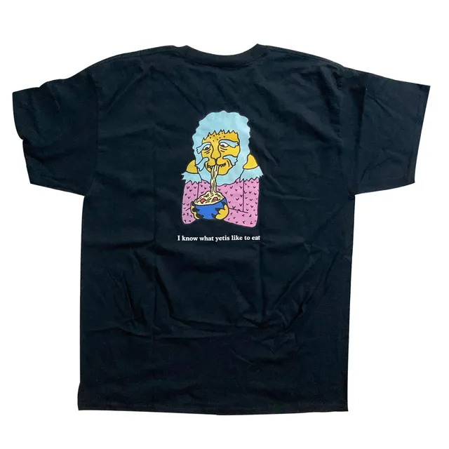 Big Crown Records Yeti Spaghetti Shirt T-Shirt noir