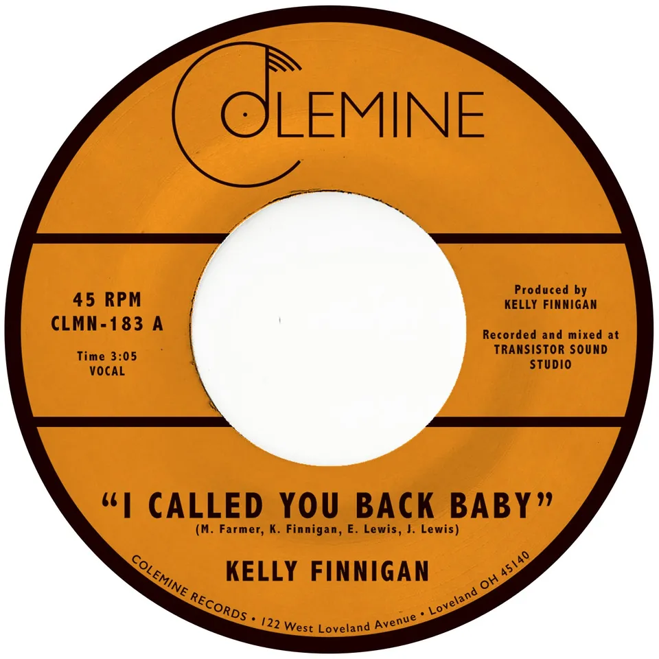 Kelly Finnigan I Called You Back 45 tours clear sweet soul