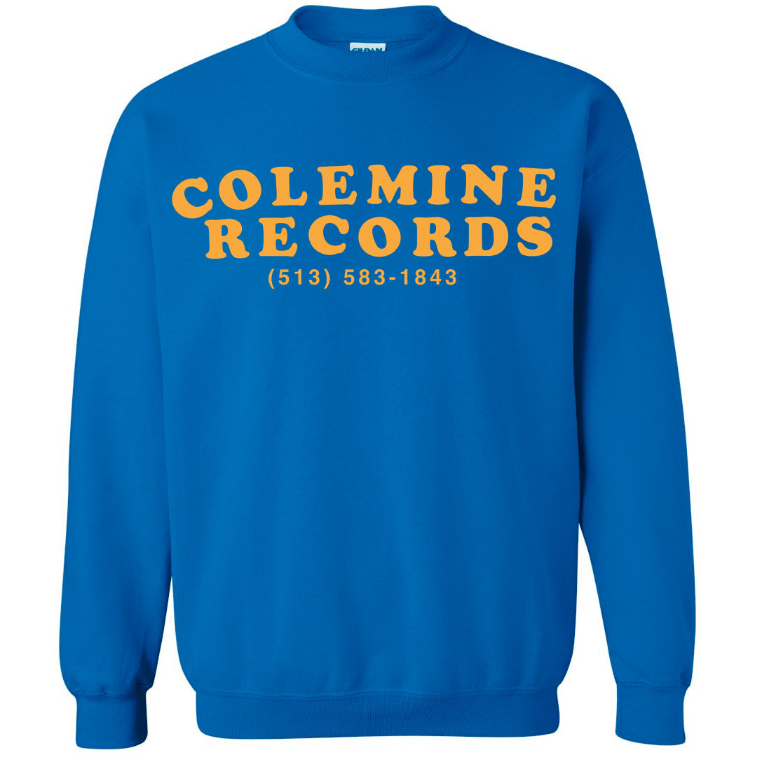 Colemine Phone Number Sweat bleu royal coton