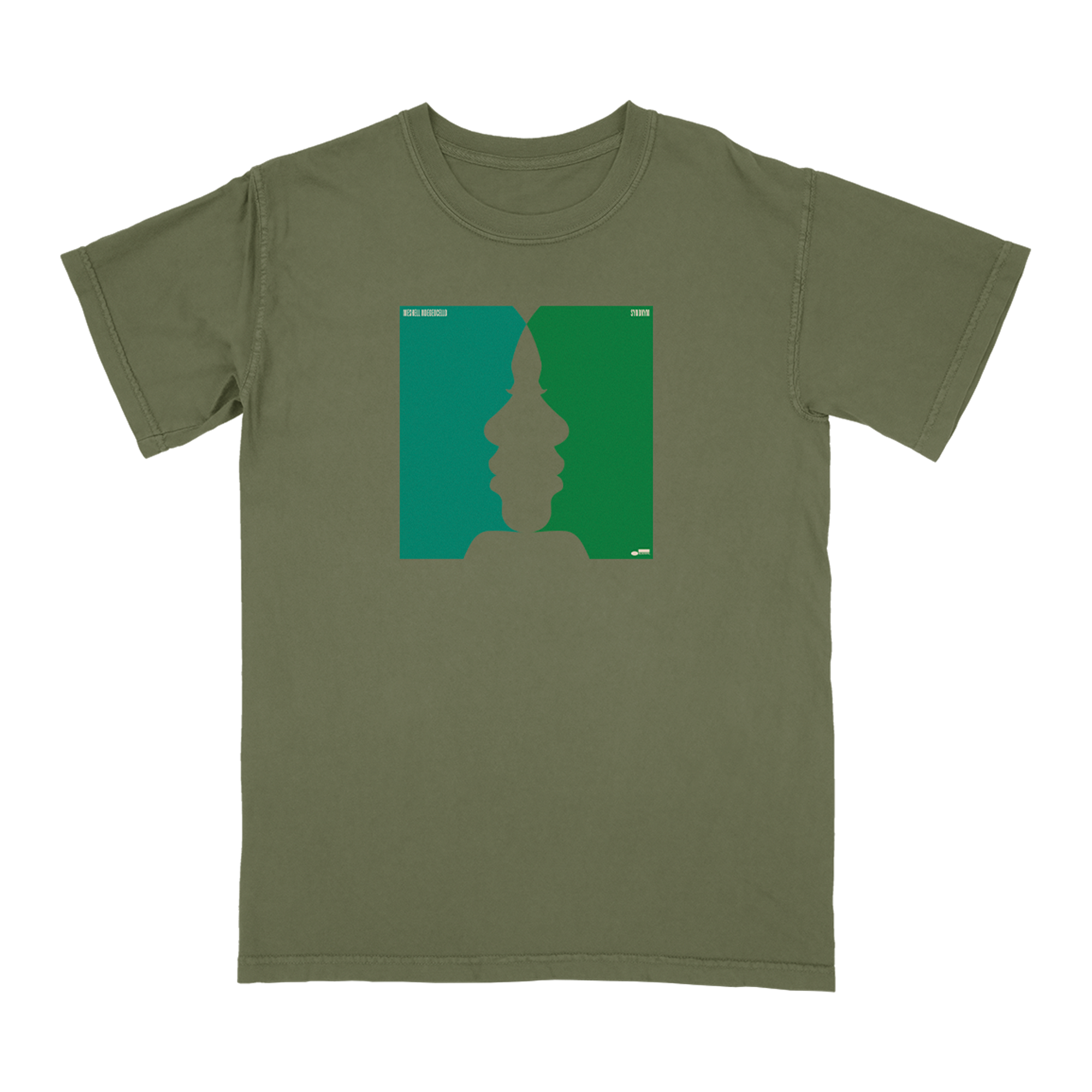Blue Note Meshell Ndegeocello Synonym T-shirt vert coton