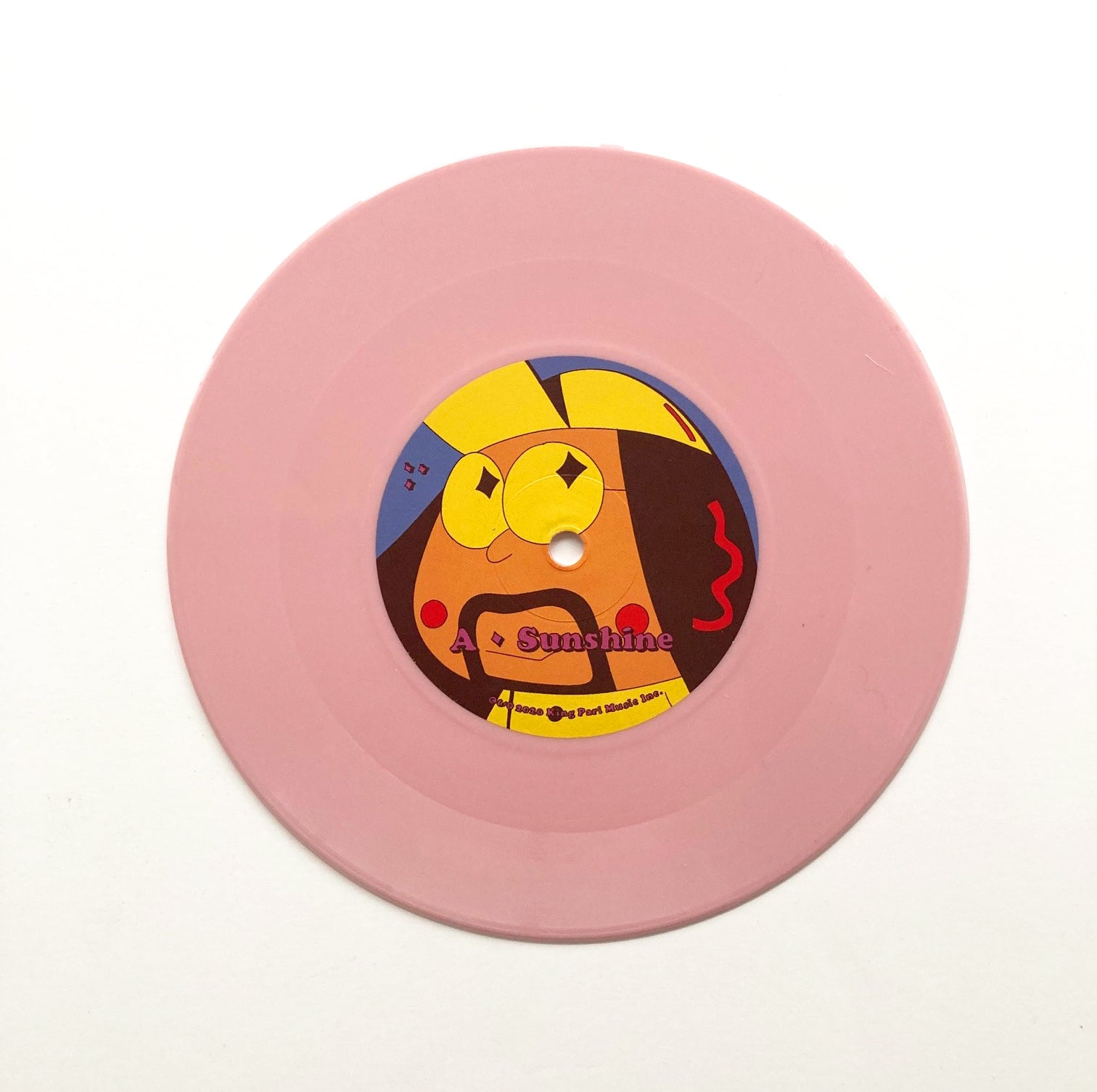 King Pari Sunshine 45 tours vinyle rose 7 pouces