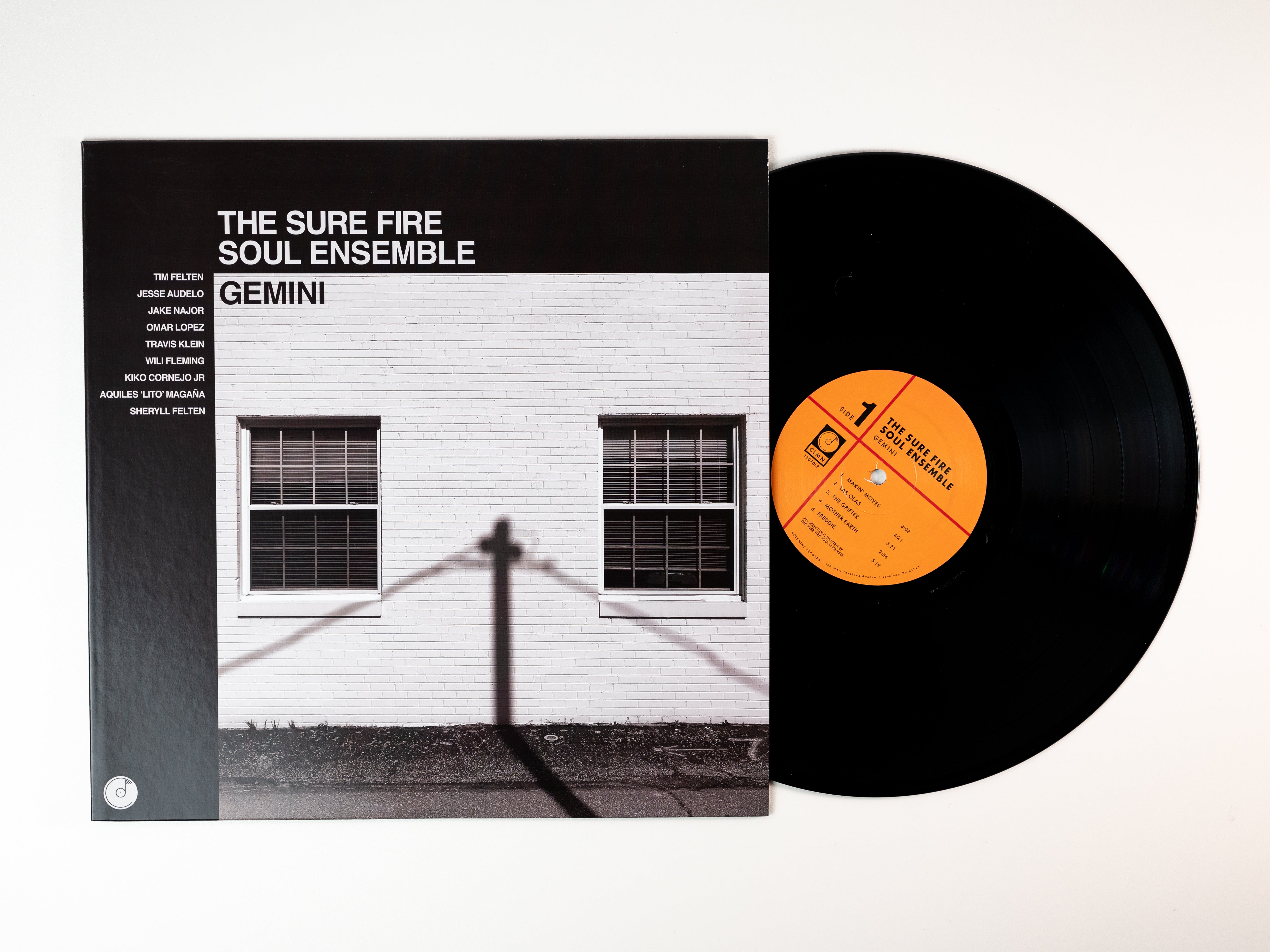 Sure Fire Soul Ensemble Gemini LP bleu swirl