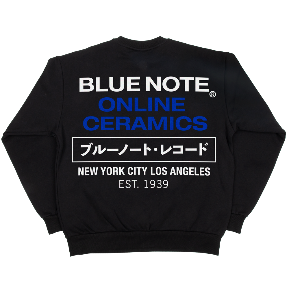 Blue Note Online Ceramics sweat crewneck coton 11,2 oz