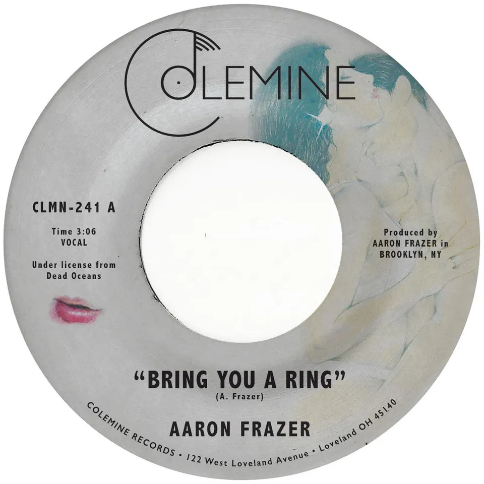 Aaron Frazer Bring You A Ring vinyle 45 cœur