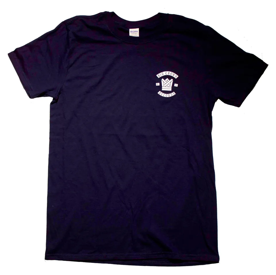 Big Crown Breast Logo T-Shirt Navy t-shirt coton