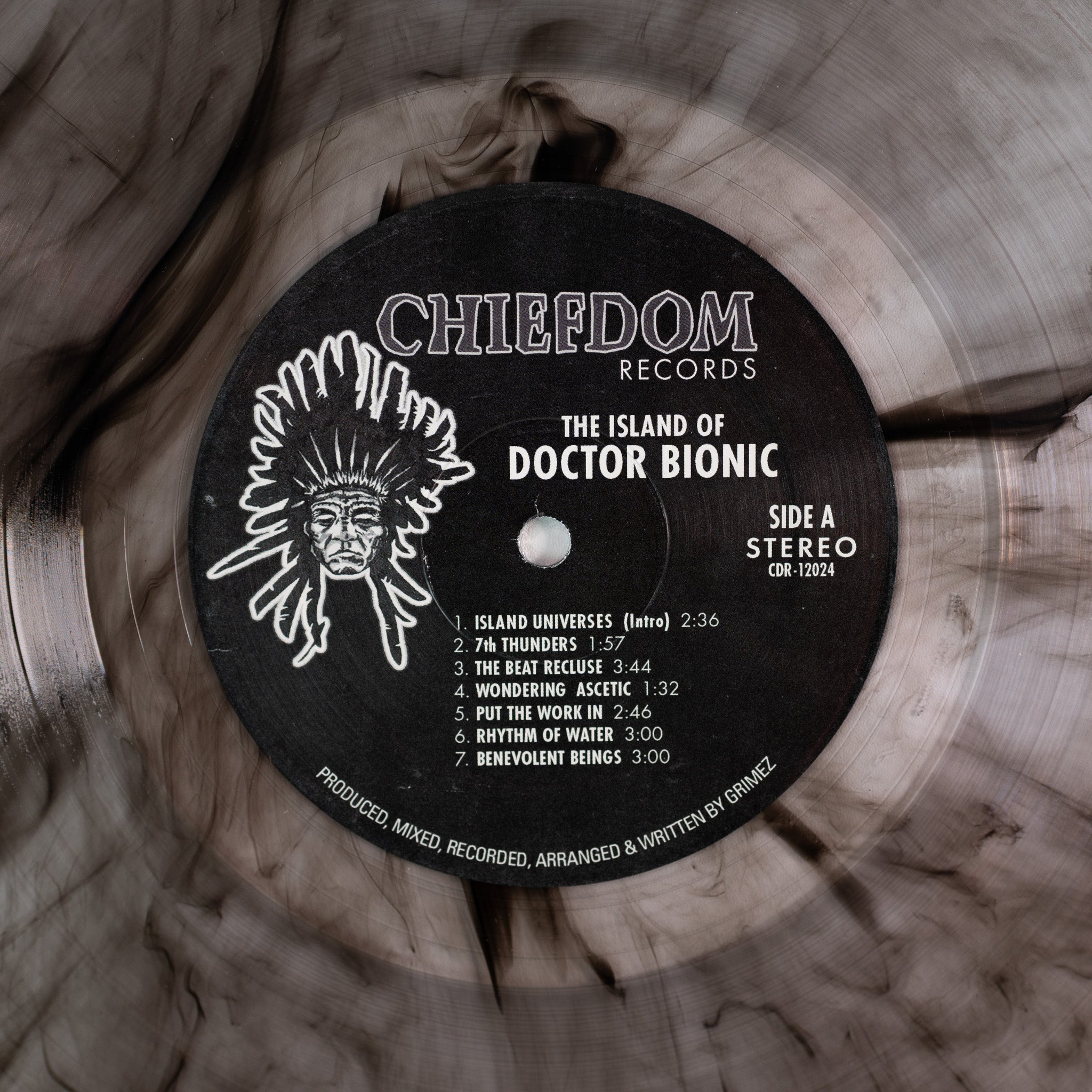 Doctor Bionic Island Of Doctor Bionic LP vinyle noir instrumental
