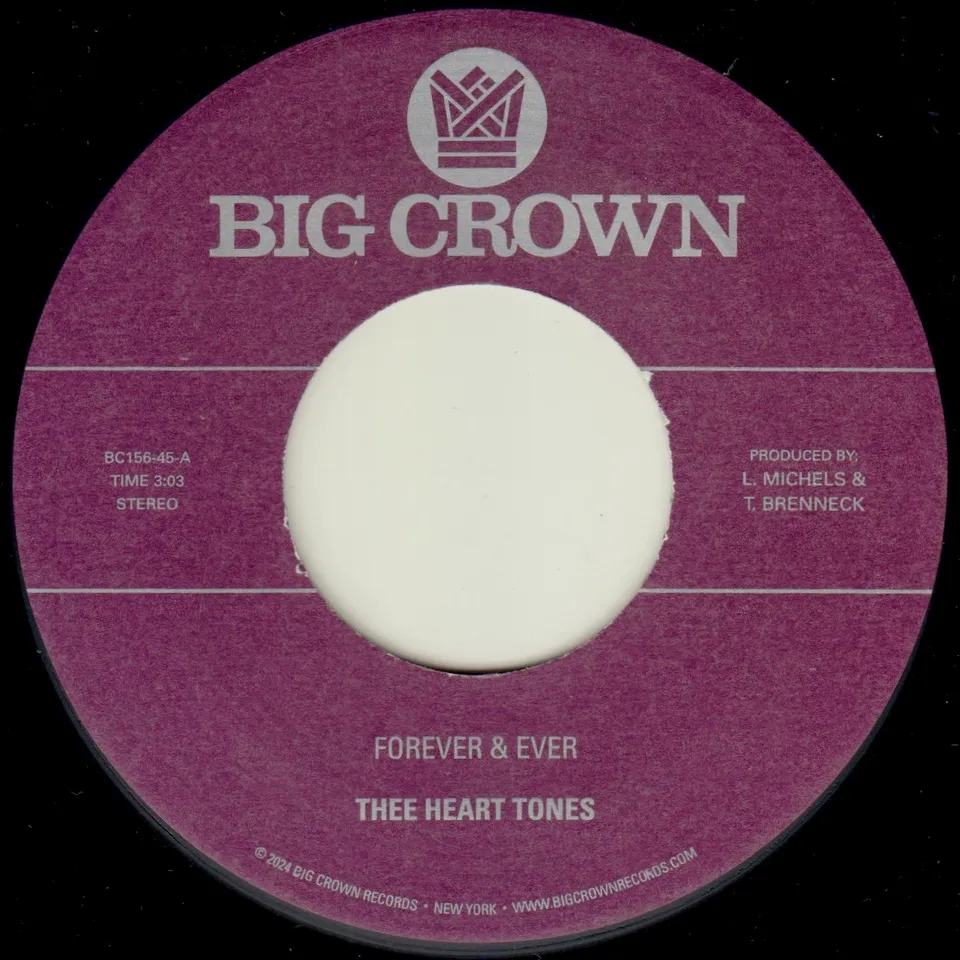 Thee Heart Tones Forever & Ever vinyle 45 tours soul