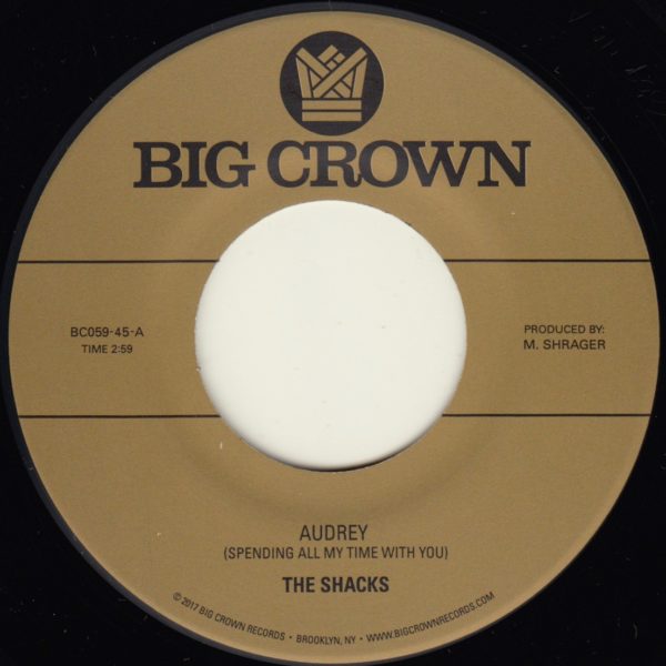 The Shacks Audrey 45 tours 7 pouces Fly Fishing