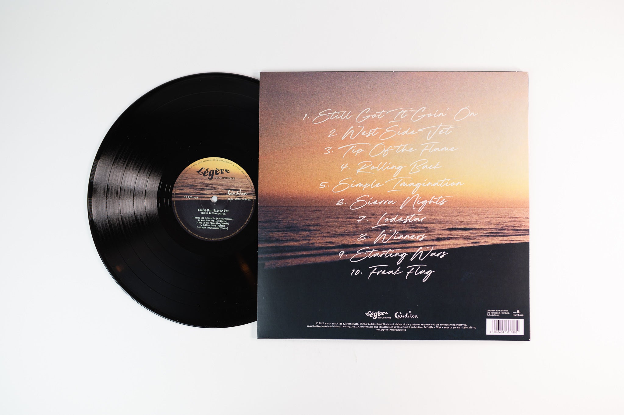 Young Gun Silver Fox Ticket To Shangri-La Vinyle LP Noir