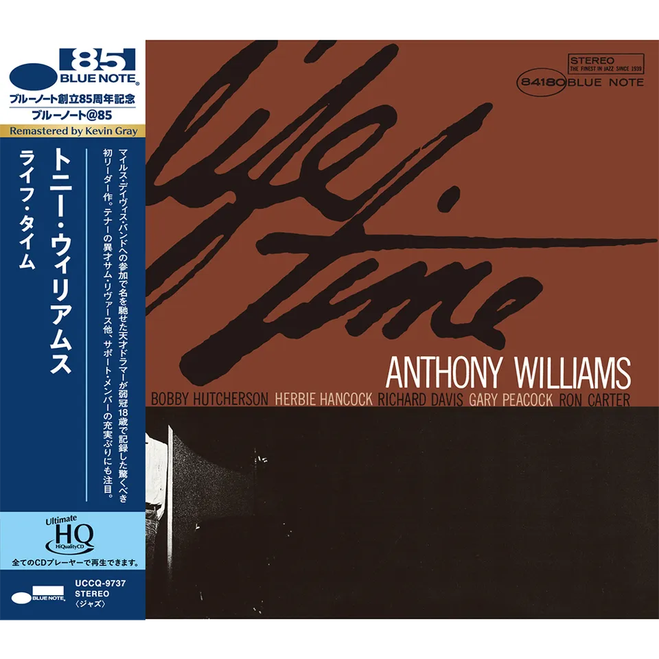 Blue Note Anthony Williams Life Time UHQ CD batterie