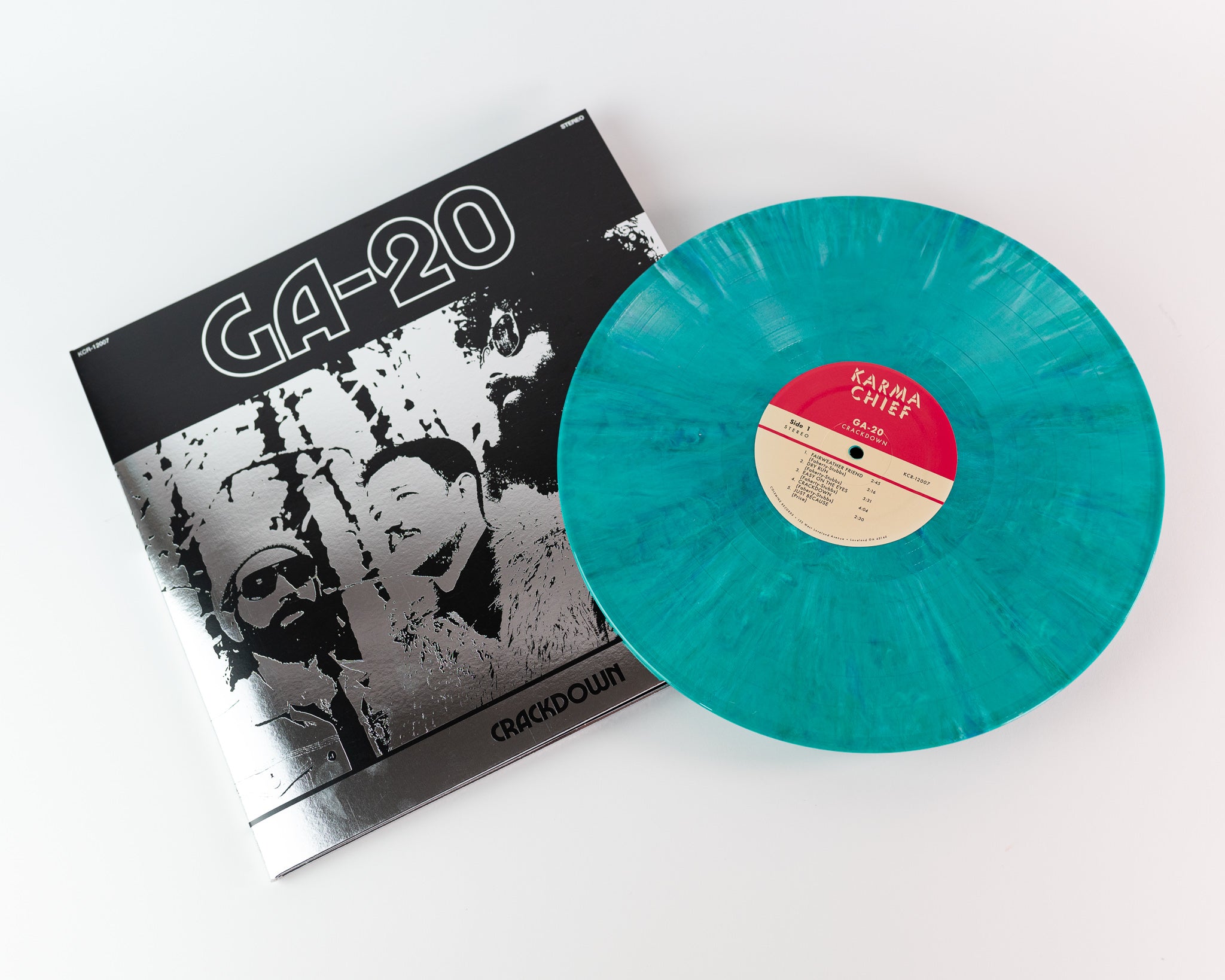 GA-20 Crackdown vinyle LP noir blues