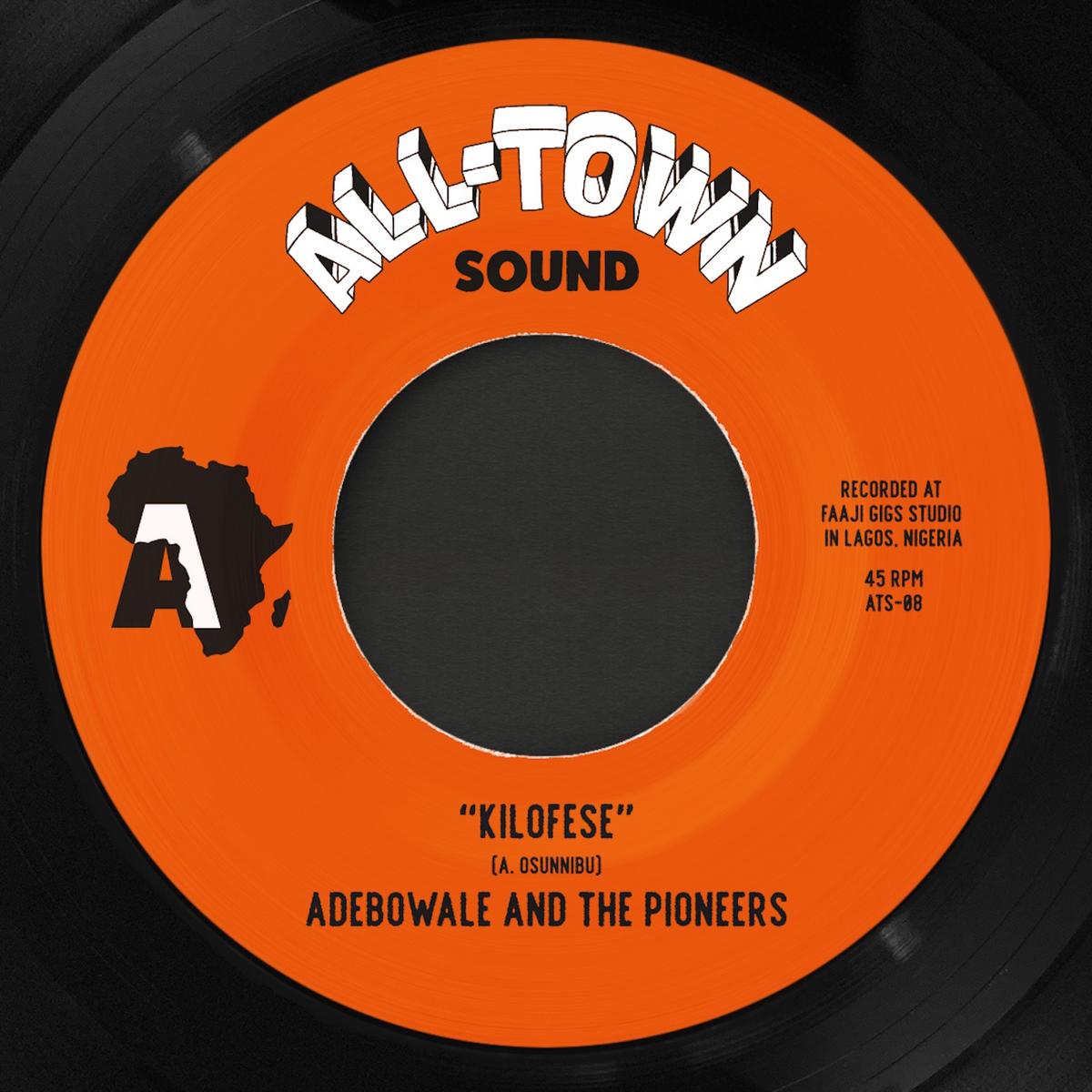Adebowale Kilofese 45 tours vinyle afrobeat funk ATS-08